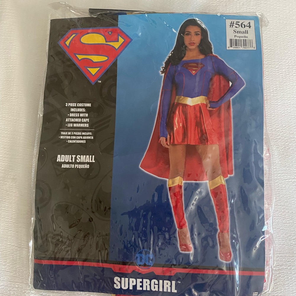 Adult supergirl costume size small